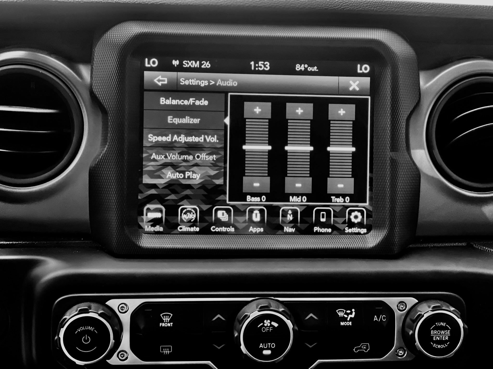 Tone Controls on Your Jeep Radio - Optimal Settings for Sound Quality
